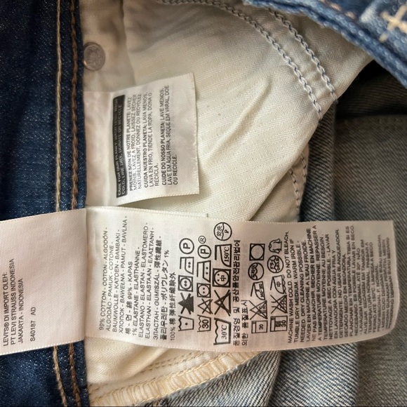 Levi’s Demi curve low rise skinny jeans - Picture 7 of 8